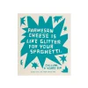 Parmesan Is Glitter Swedish Compostable Dishcloth