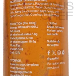 Payst Spicy Burnt Chilli Sauce, 250ml