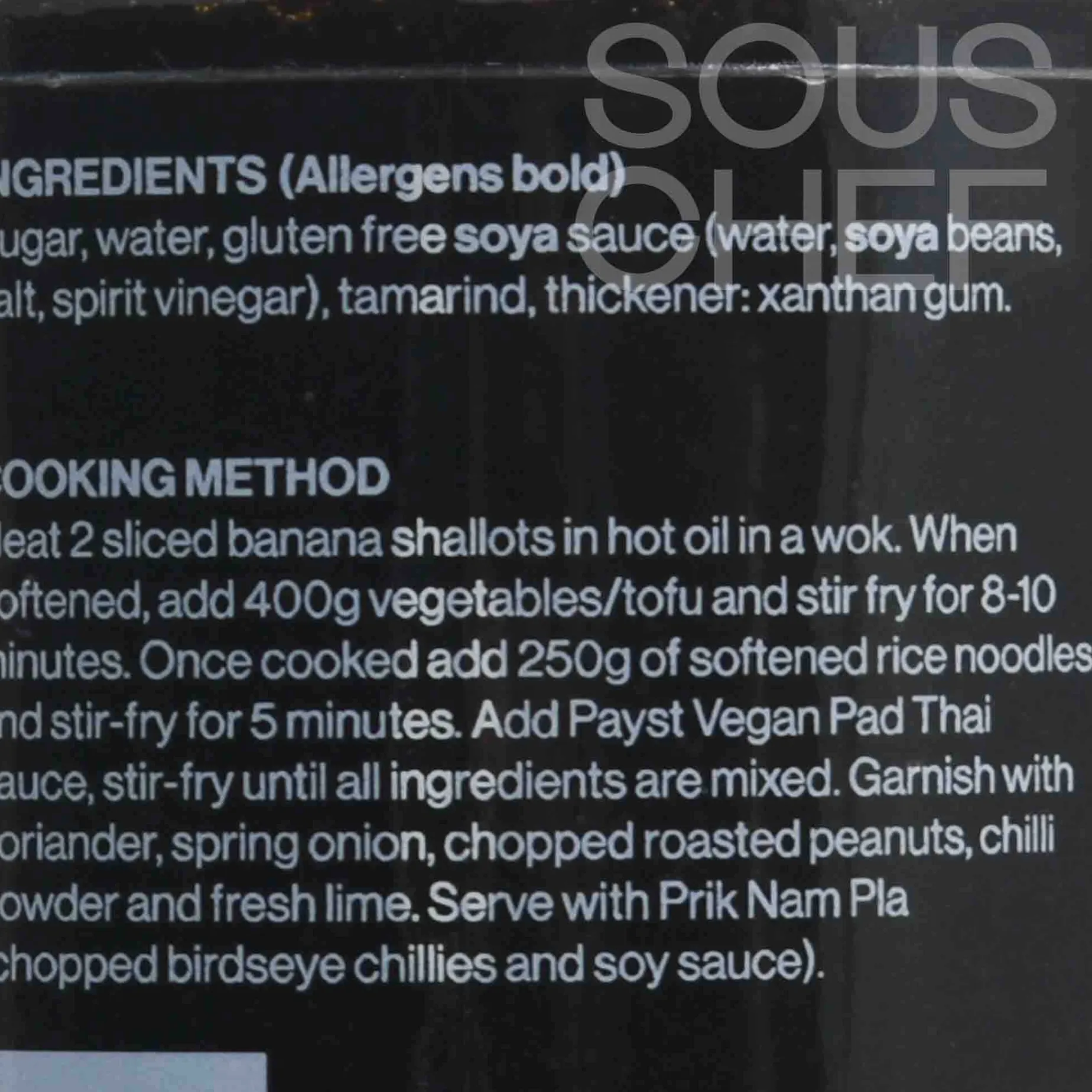 Payst Vegan Pad Thai Stir Fry Sauce, 190ml