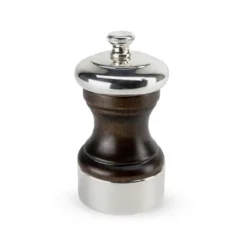 Peugeot Palace Wood & Silver Plated Pepper Mill, 10cm