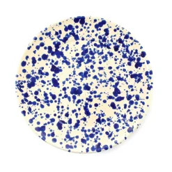 Puglia Blue Splatter Dinner Plate, 27cm