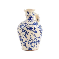 Puglia Blue Splatter Oil Bottle, 250ml