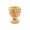 Puglia Lilac and Yellow Splatter Egg Cup