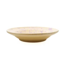 Puglia Lilac Splatter Pasta Bowl, 29cm