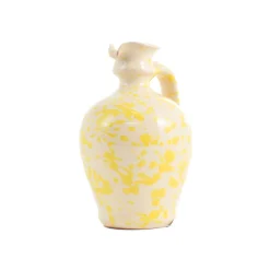 Puglia Yellow Splatter Oil Bottle, 250ml