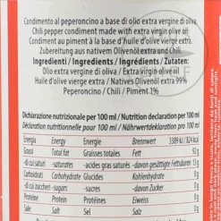 Puglian Chilli Extra Virgin Olive Oil In Tin, 250ml