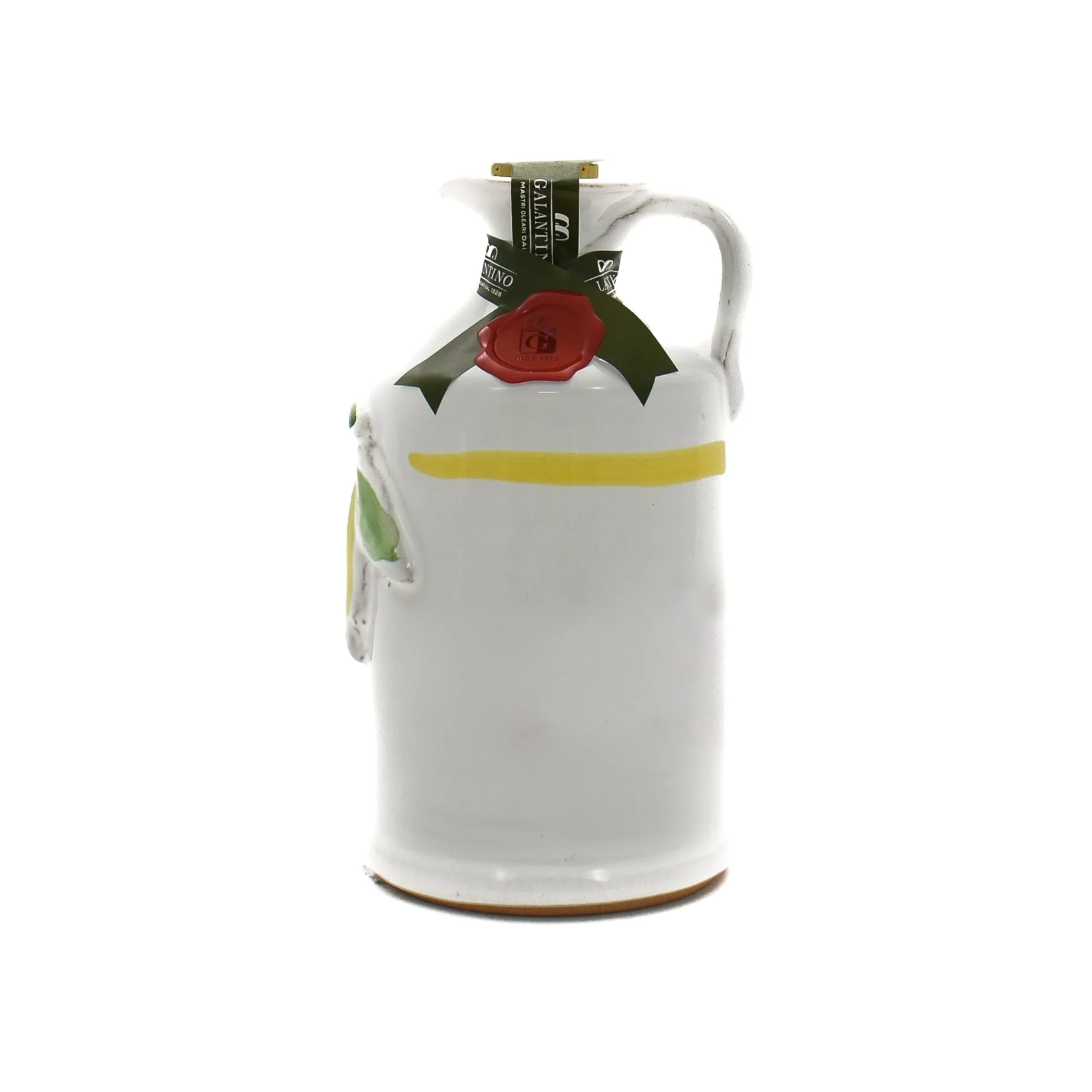 Puglian Olive Oil with Lemon in Terracotta Bottle, 250ml