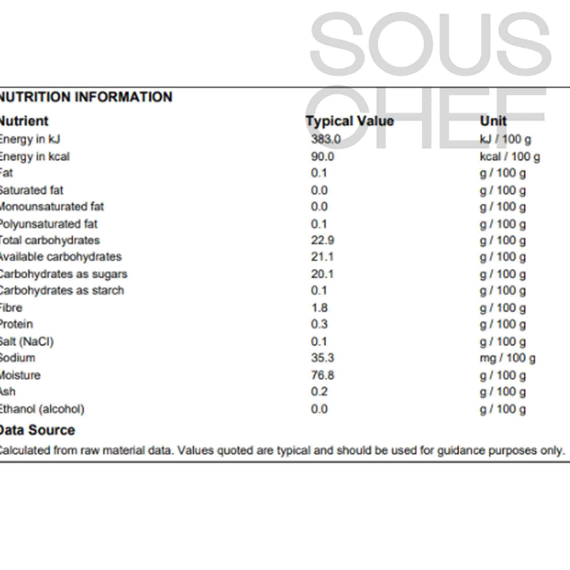 Ravifruit Apple Puree, 1 Litre