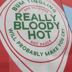 Really Bloody Hot Hot Sauce Tea Towel