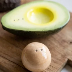 Rockett St George Avocado Salt & Pepper Shaker Set