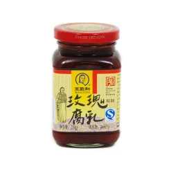 Rose Bean Curd - Preserved Red Beancurd, 250g