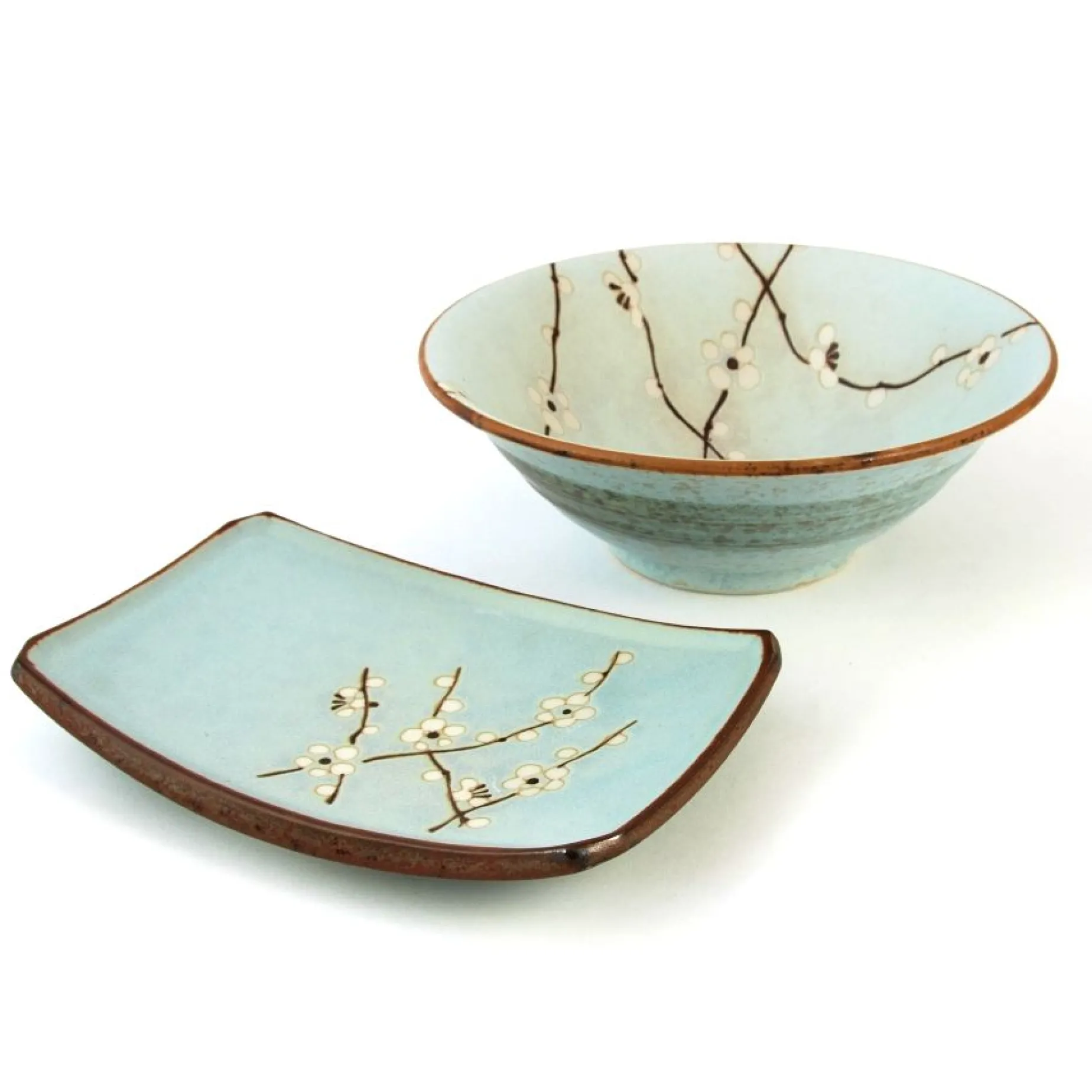 Sakura Blossom Side Plate, 19cm x 13cm