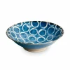 Sakuru Shallow Bowl Blue, 24cm