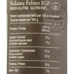 Salami Felino IGP Riserva, 290g