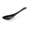 Sarah Petherick Black Horn Yushi Shikoku Soup Spoon, 16cm