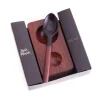 Sarah Petherick Rosewood Egg Cup with Black Horn Egg Spoon