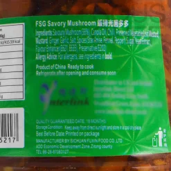 Savoury Mushrooms, 158g