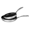 Scanpan HaptIQ 2 Piece Stainless Steel Non-Stick Frying Pan Set