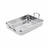 Scanpan Impact Stainless Steel Roasting Pan with Rack, 43x28cm