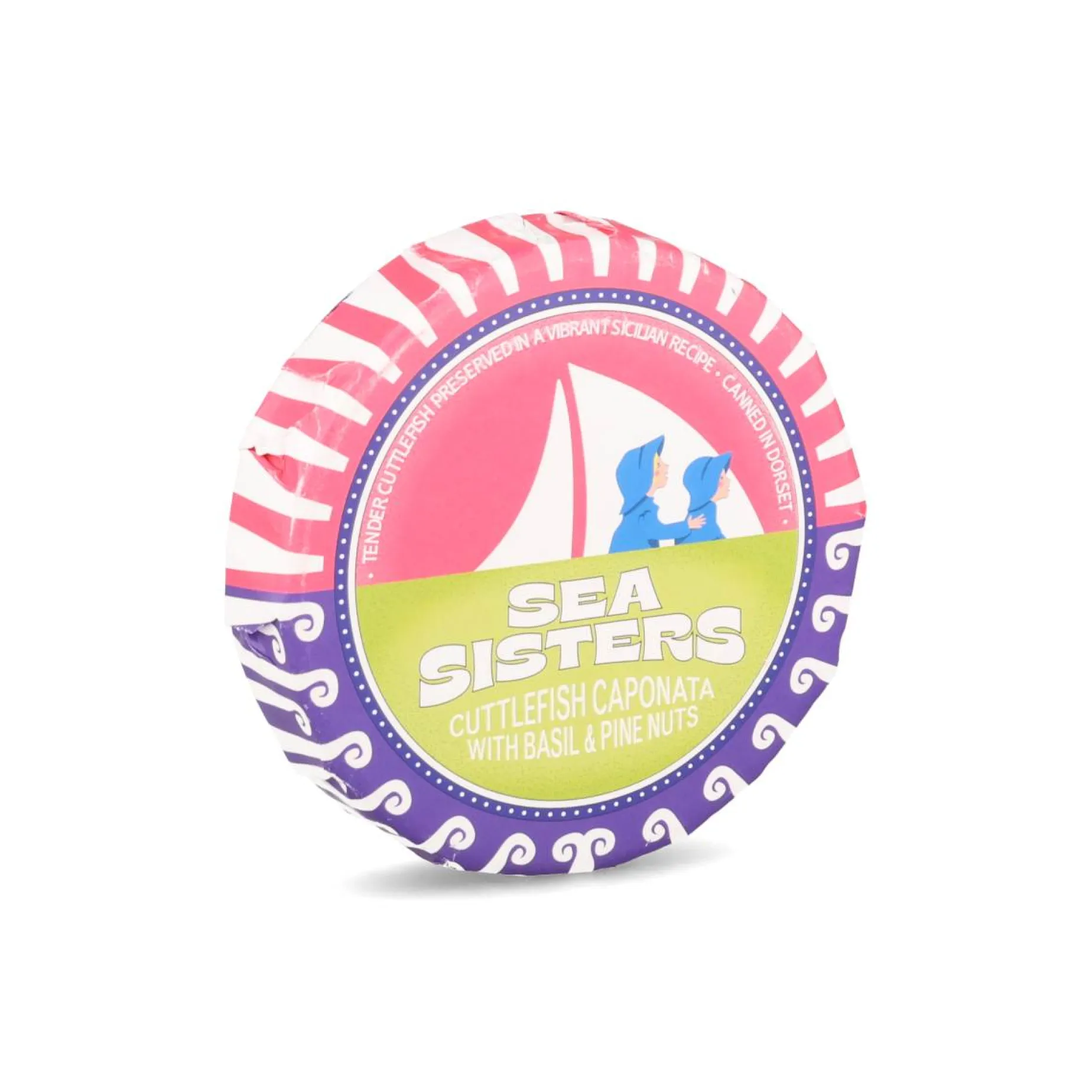 Sea Sisters Limited Edition Cuttlefish Caponata with Basil & Pinenuts, 120g