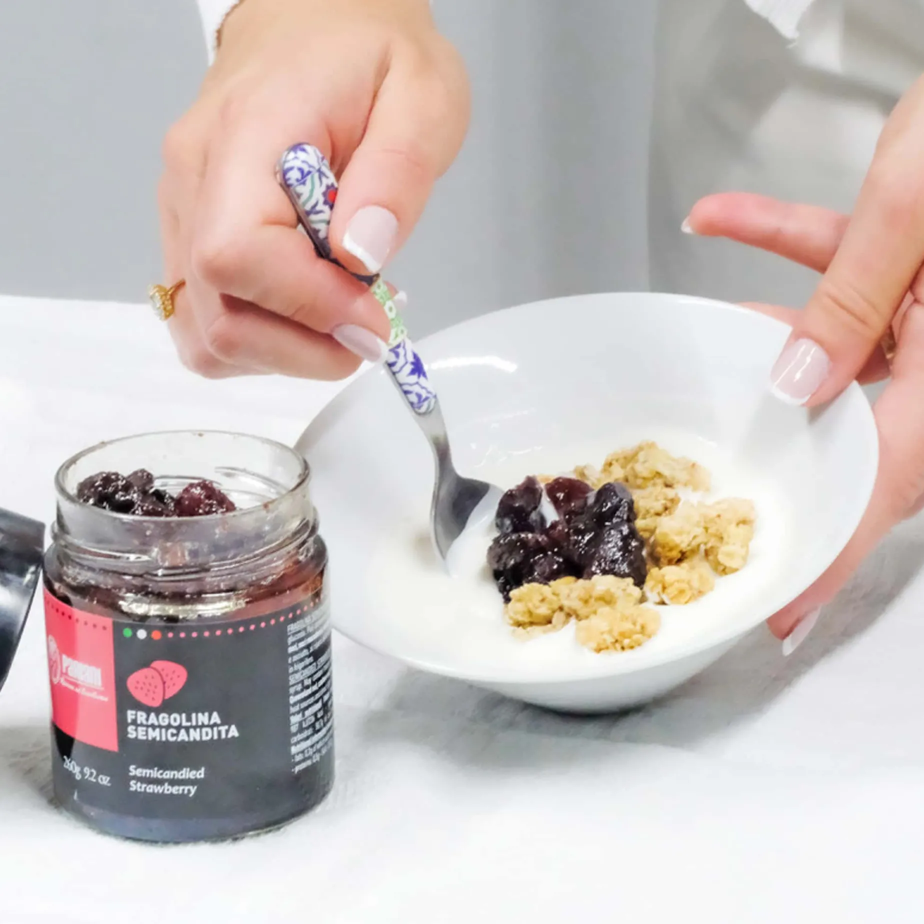 Semi-Candied Wild Strawberries, 260g