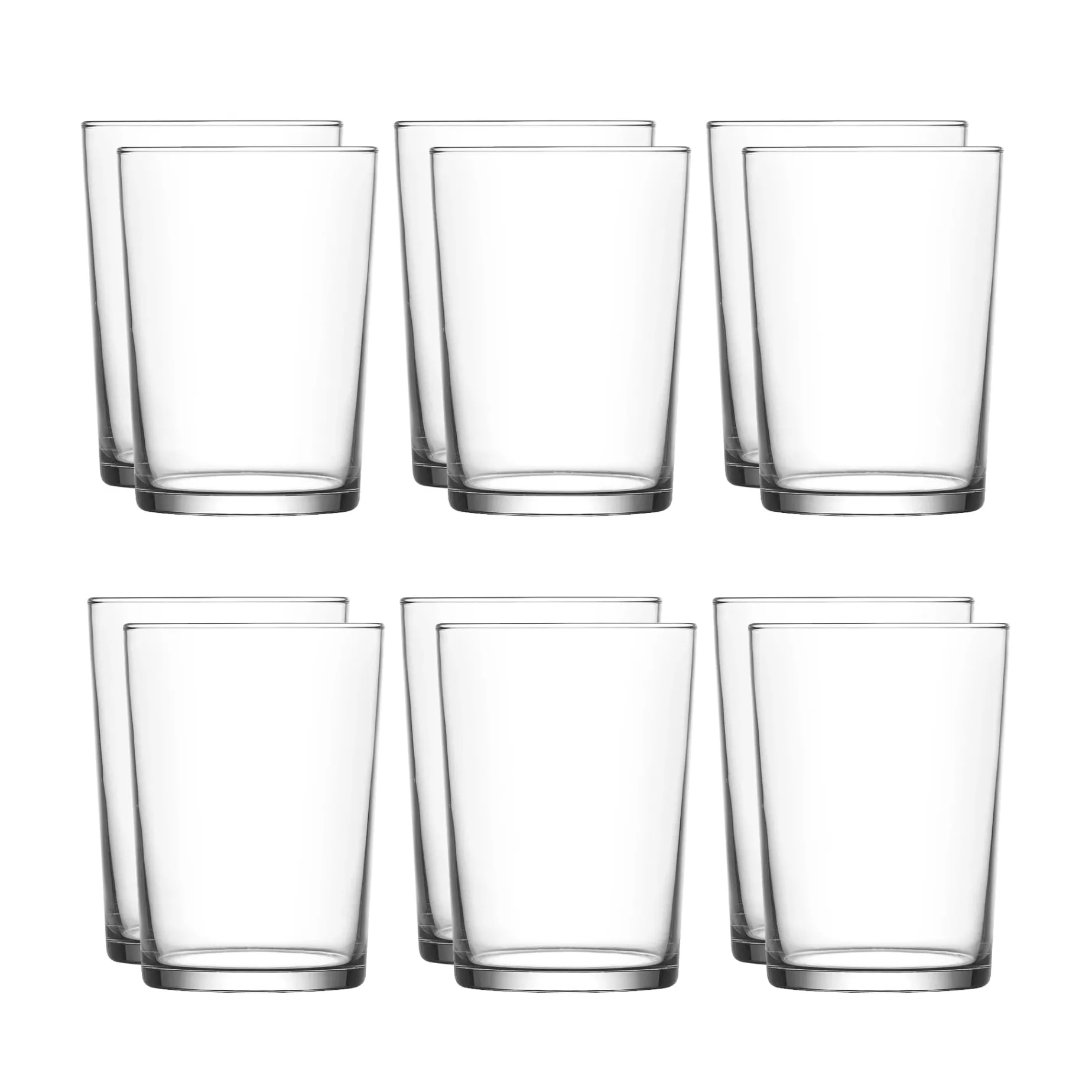 Set of 12 Bodega Tall Glasses, 510ml