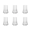 Set of 6 Geometric Glasses, 410ml