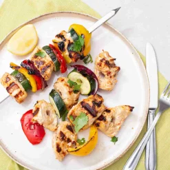 Set of 5 Heavy Duty Kebab BBQ Skewers, 53cm