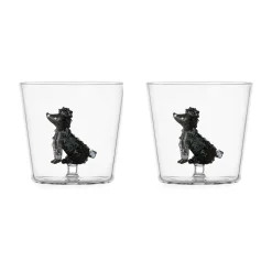Set of 2 Ichendorf Milano Poodle Tumblers, 300ml