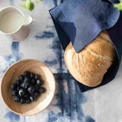 Set of 2 Navy Linen Napkins