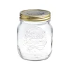 Set of 12 Quattro Staggioni Screw Top Glass Preserving Jars, 500ml