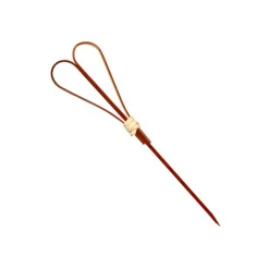 Set of 100 Red Looped Heart Bamboo Skewers, 12cm