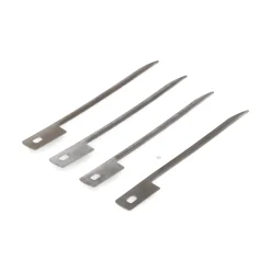 Set of 100 Stainless Steel Canape Tasting Spades