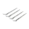 Set of 100 Stainless Steel Canape Tasting Forks