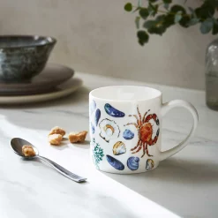Shellfish New Bone China Mug, 340ml