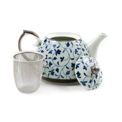 Shizen Blue Japanese Teapot & Teacup Set