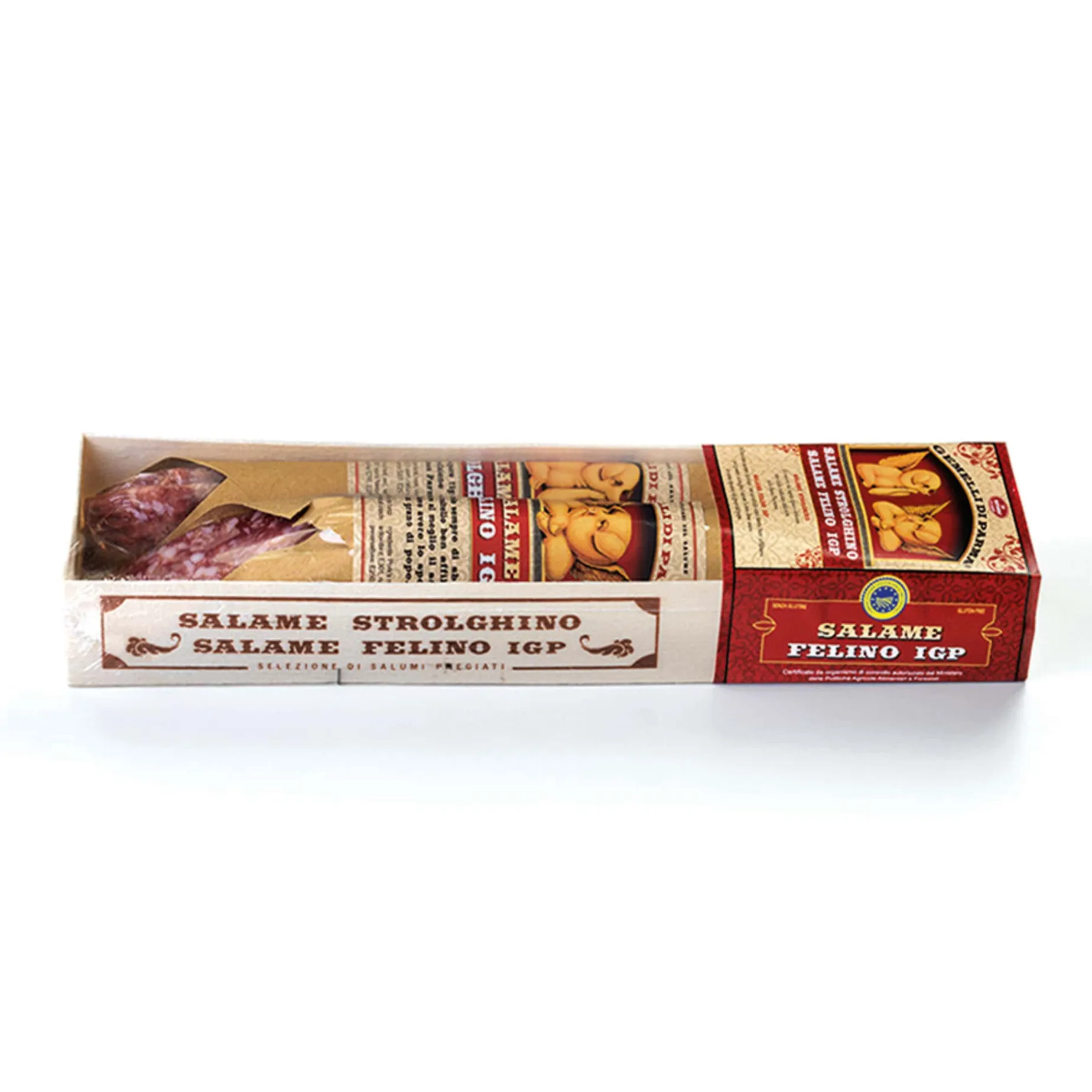 Short Dated La Fattoria Di Parma Salami Felino IGP Gift Set, 500g
