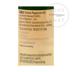Sichuan Peppercorn Oil - Prickly Oil, 210ml