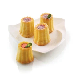 Silikomart Silicone Canele Mould, 8 Caneles