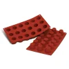 Silikomart Silicone Mini Canele Mould, 18 Caneles