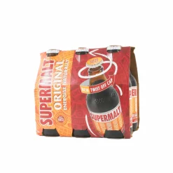 Six-Pack Supermalt Bottles