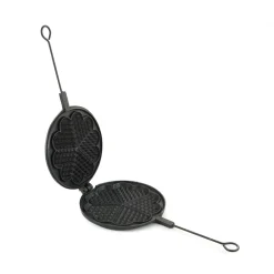 Skeppshult Cast Iron Waffle Iron, 21cm