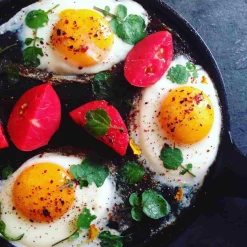 Skeppshult Traditional Cast Iron Pancake Pan, 23cm