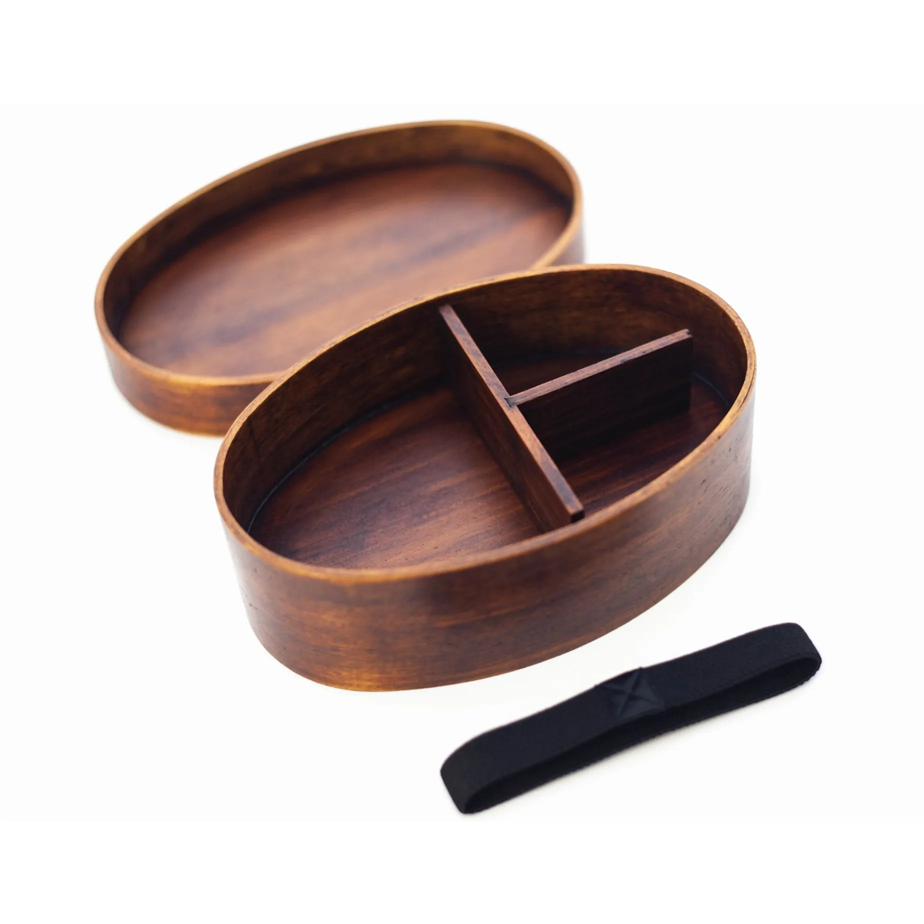Small Wooden Bento Box, 480ml