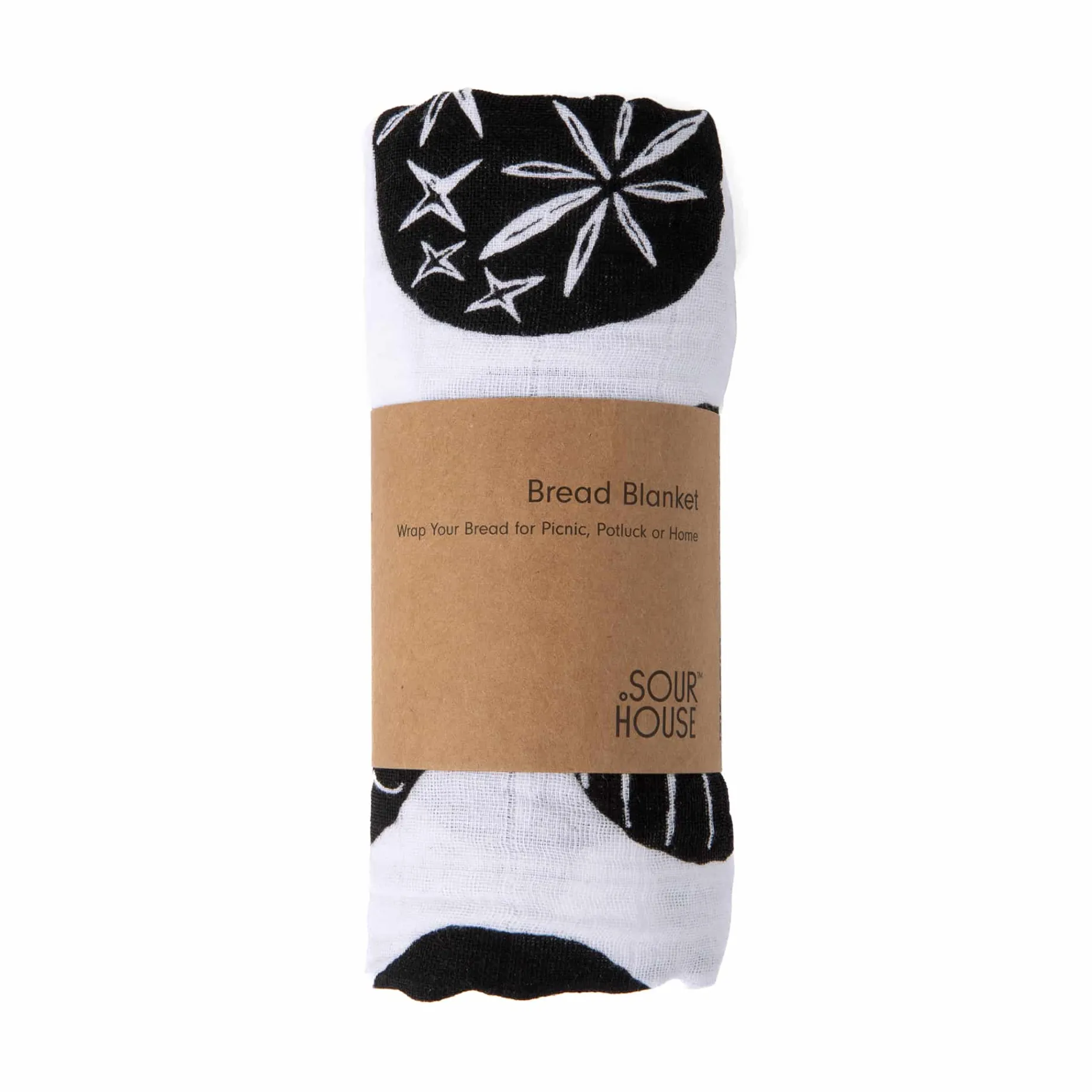 Sourhouse Black Bread Blanket, 86cm