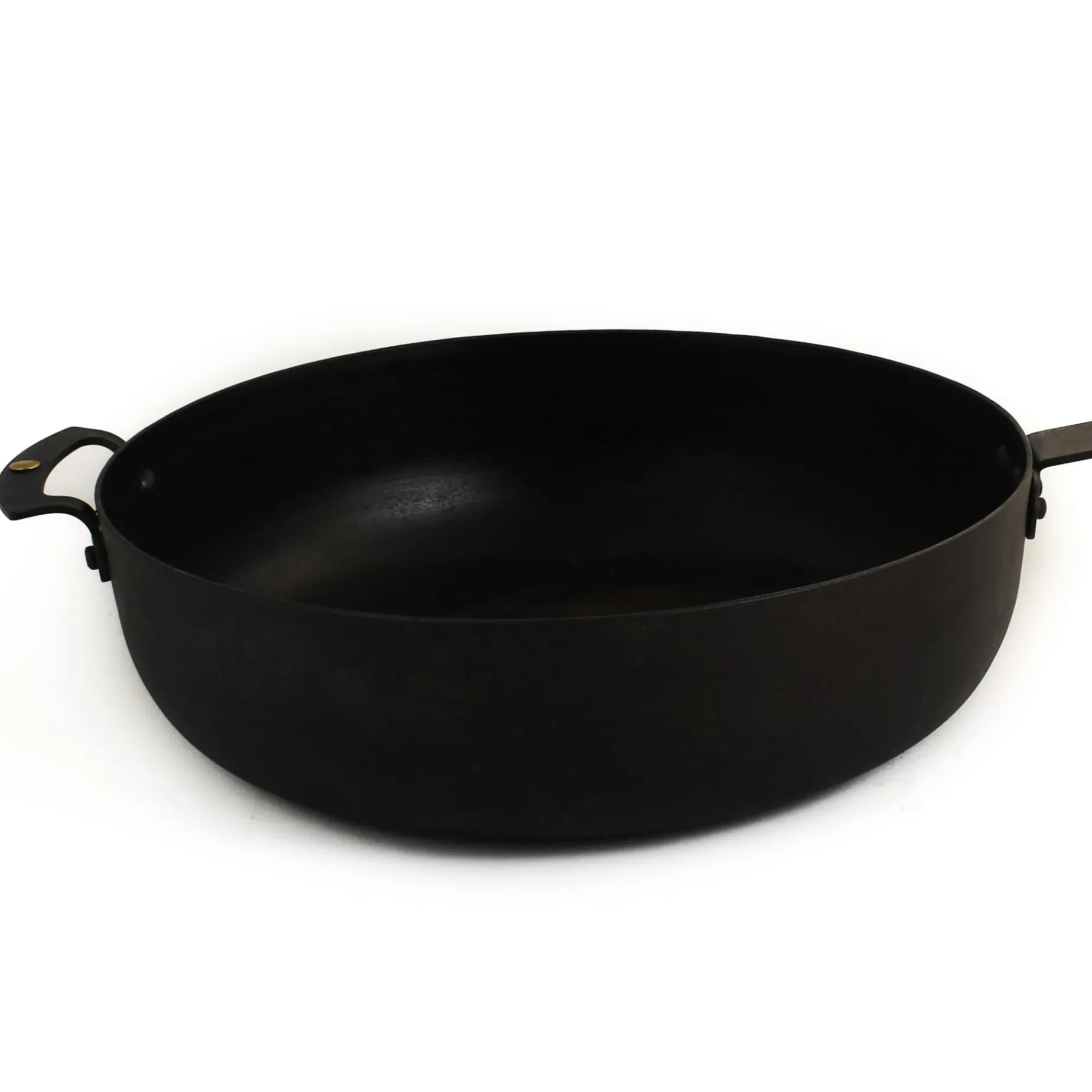 Sous Chef x Netherton Foundry Curved Saute Pan with Lid, 11"