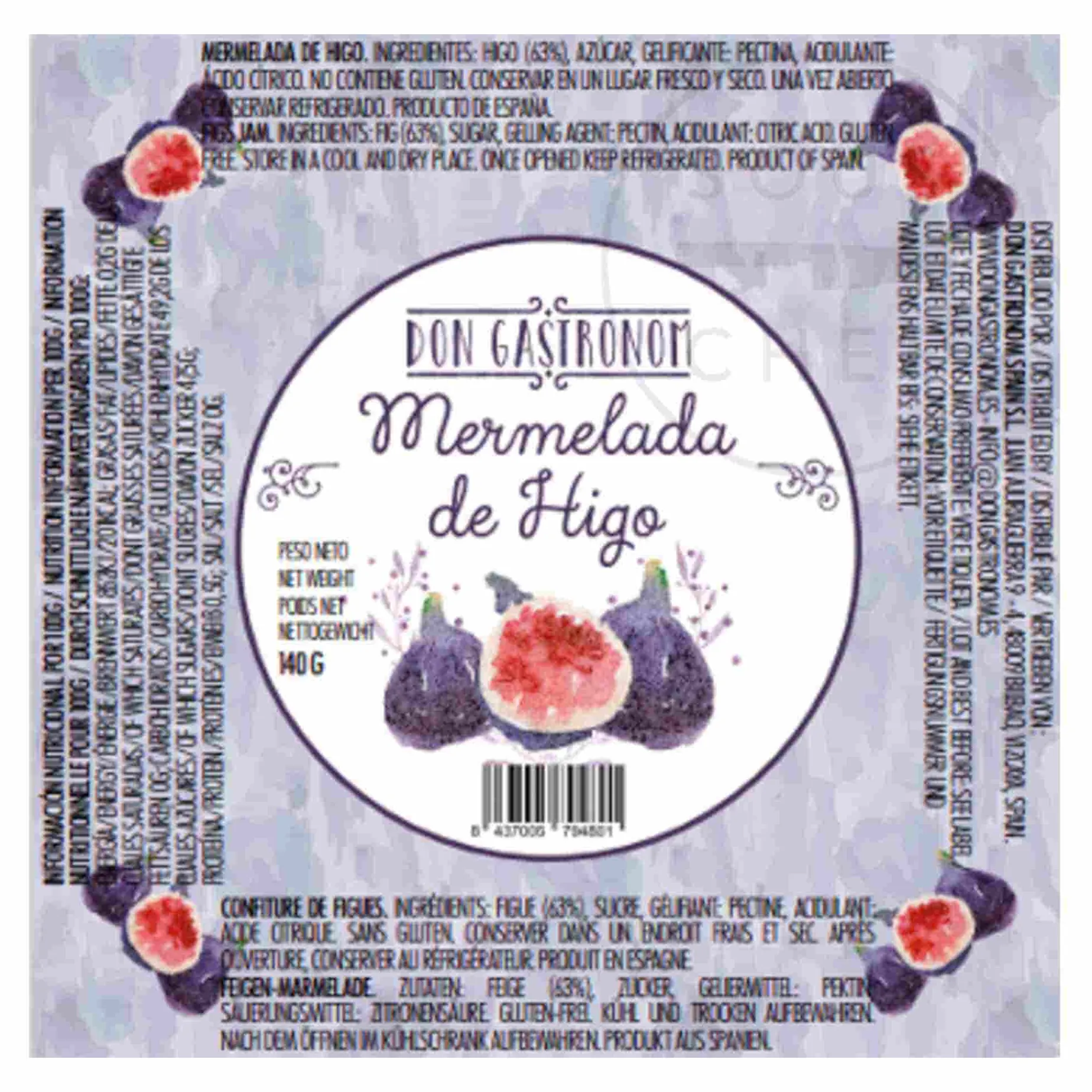 Spanish Fig Jam, 140g