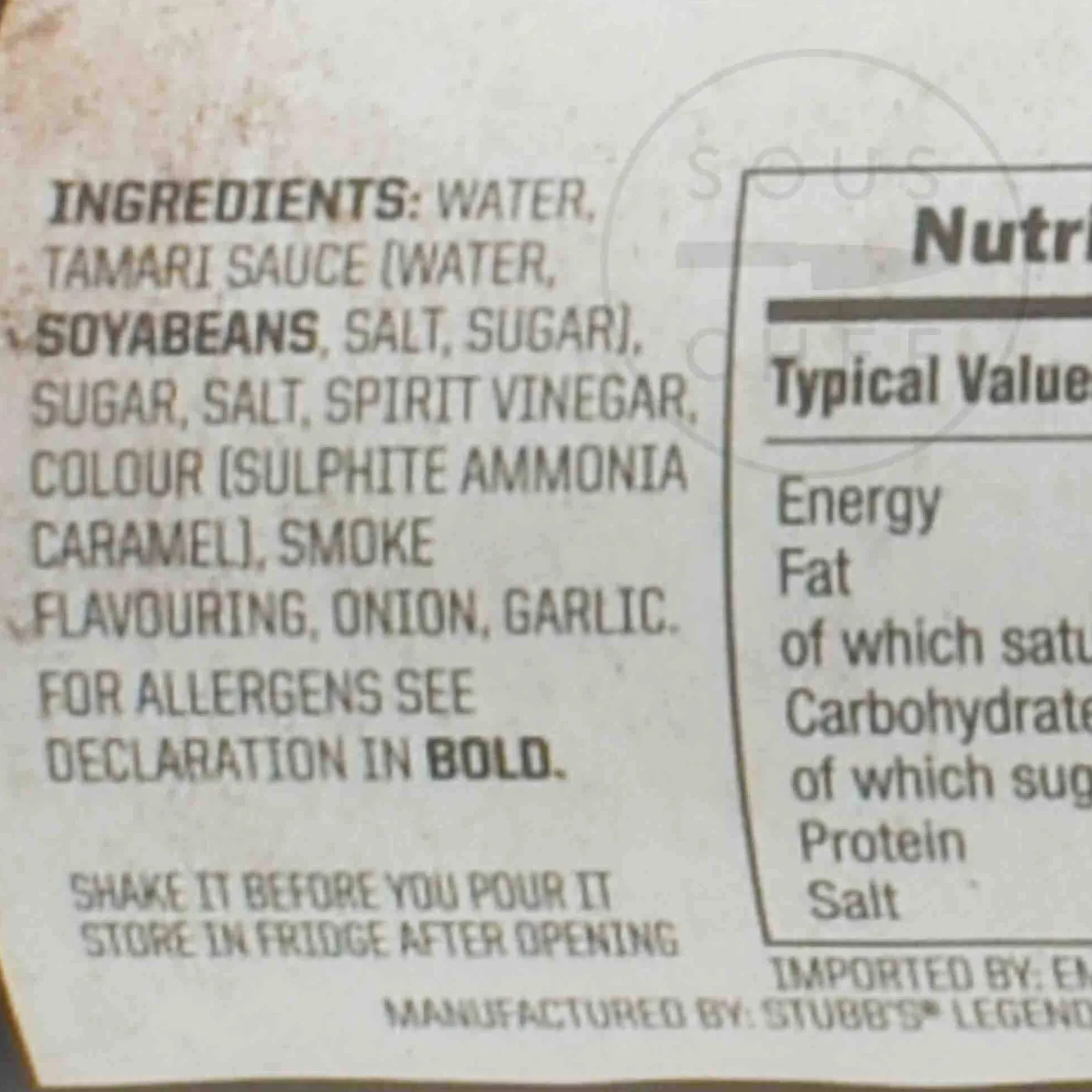 Stubbs Hickory Liquid Smoke, 148ml