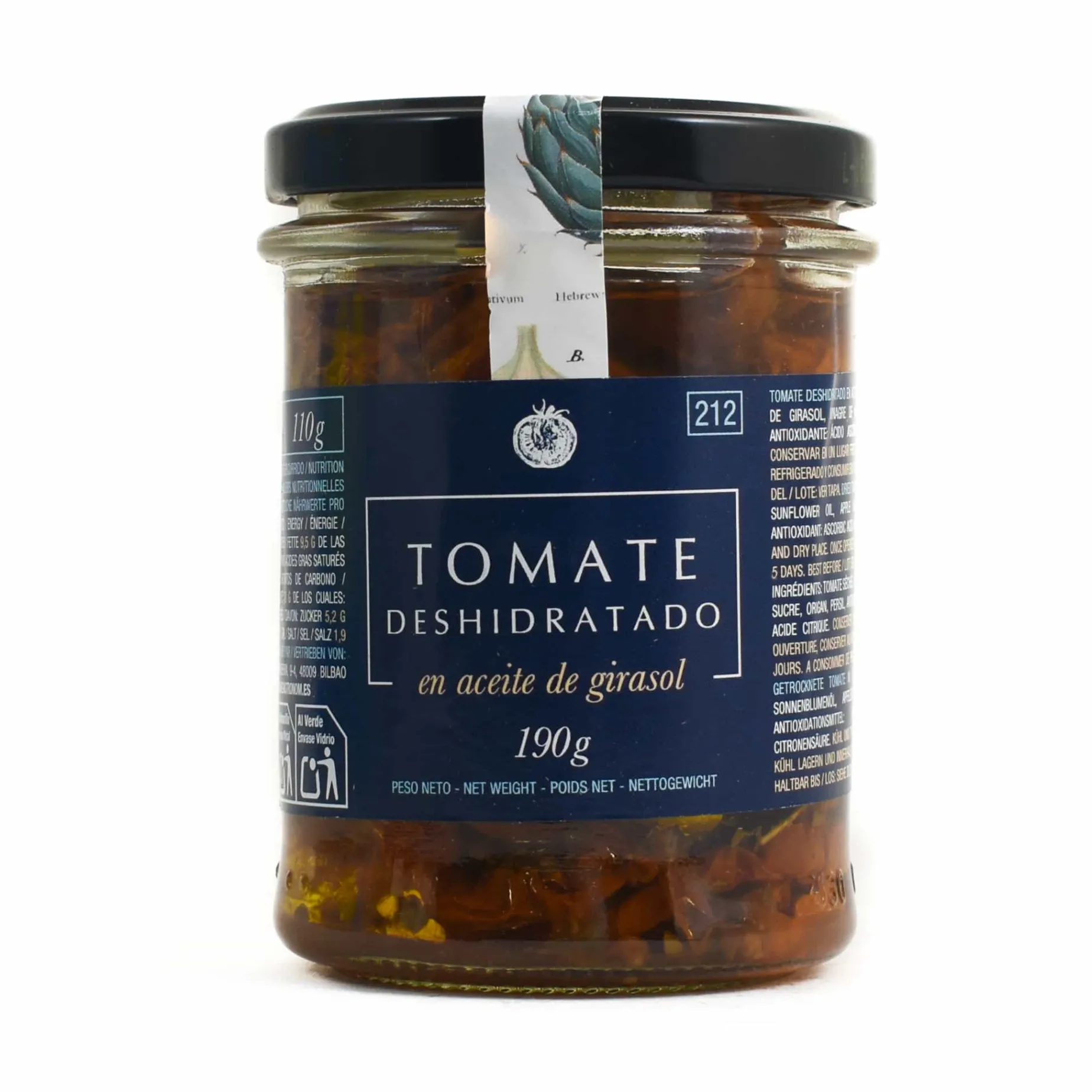 Sundried Tomatoes in Oil, 190g