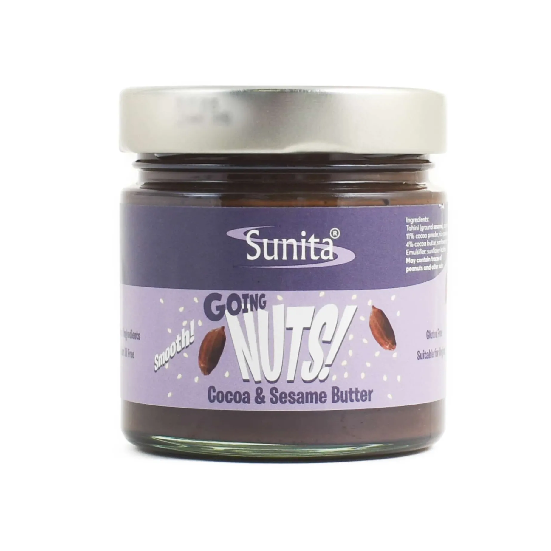 Sunita Cocoa & Sesame Butter, 220g